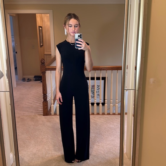 Norma Kamali Jumpsuit (Black, XS) - Picture 2 of 5